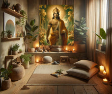 Load image into Gallery viewer, Rambrant Inspired Rama Portrait on Canvas-04