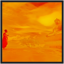 Load image into Gallery viewer, Meditation wall décor Black Framed Picture Poster -3