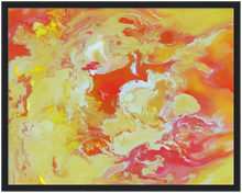 Load image into Gallery viewer, Fractal Art Wall Decor Black Framed Picture Poster 33