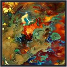 Load image into Gallery viewer, Fractal Art Wall Decor Black Framed Picture Poster 34