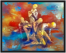 Load image into Gallery viewer, Abstract Art Wall Decor Black Framed Picture Poster 10