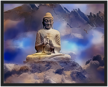 Load image into Gallery viewer, Meditation wall décor Black Framed Picture Poster -2