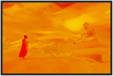 Load image into Gallery viewer, Meditation wall décor Black Framed Picture Poster -3