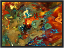 Load image into Gallery viewer, Fractal Art Wall Decor Black Framed Picture Poster 34