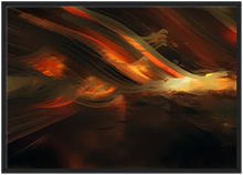 Load image into Gallery viewer, Fractal Art Wall Decor Black Framed Picture Poster 32