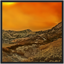 Load image into Gallery viewer, Meditation wall décor Black Framed Picture Poster -11