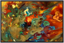 Load image into Gallery viewer, Fractal Art Wall Decor Black Framed Picture Poster 34