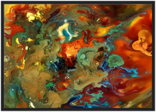 Load image into Gallery viewer, Fractal Art Wall Decor Black Framed Picture Poster 34