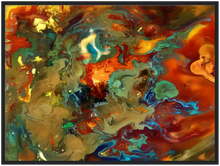 Load image into Gallery viewer, Fractal Art Wall Decor Black Framed Picture Poster 34