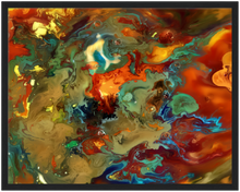 Load image into Gallery viewer, Fractal Art Wall Decor Black Framed Picture Poster 34