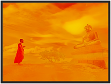 Load image into Gallery viewer, Meditation wall décor Black Framed Picture Poster -3