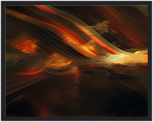 Load image into Gallery viewer, Fractal Art Wall Decor Black Framed Picture Poster 32