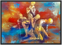 Load image into Gallery viewer, Abstract Art Wall Decor Black Framed Picture Poster 10