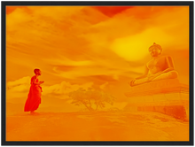 Load image into Gallery viewer, Meditation wall décor Black Framed Picture Poster -3